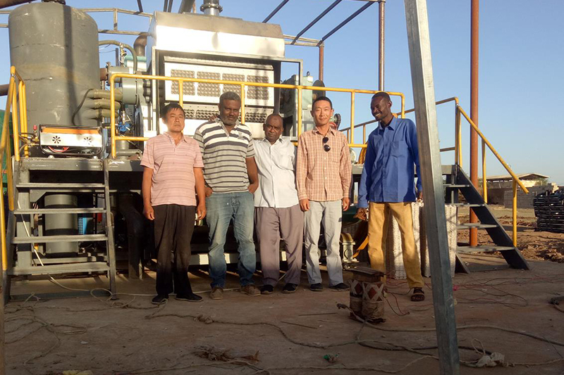 4000 pcs Egg Tray Machine Was Installed In Sudan